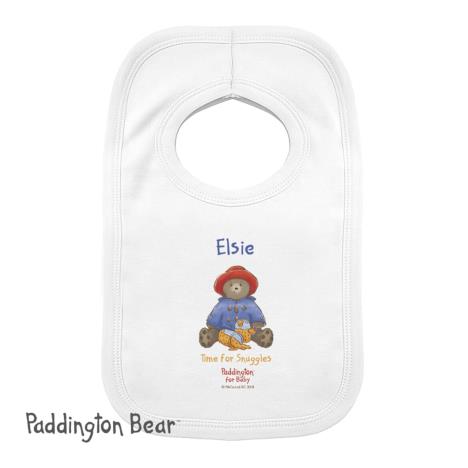 Personalised Paddington Bear For Baby Bib £7.99